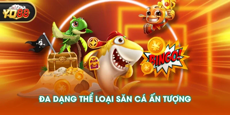 Đa dạng thể loại săn cá ấn tượng Đa dạng thể loại săn cá ấn tượng