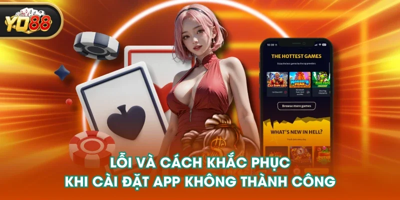 Lỗi và cách khắc phục khi cài đặt app không thành công